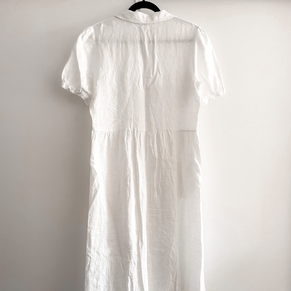 Aritzia White Midi Dress - Picture 12 of 16